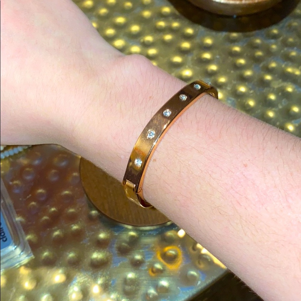 Rose gold bracelet